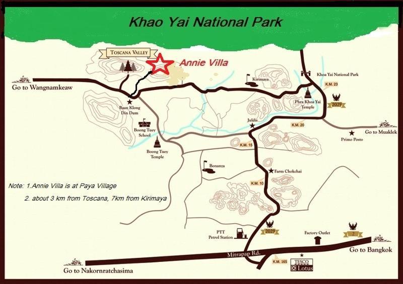 Annie Villa At Khao Yai Mu Si Eksteriør billede